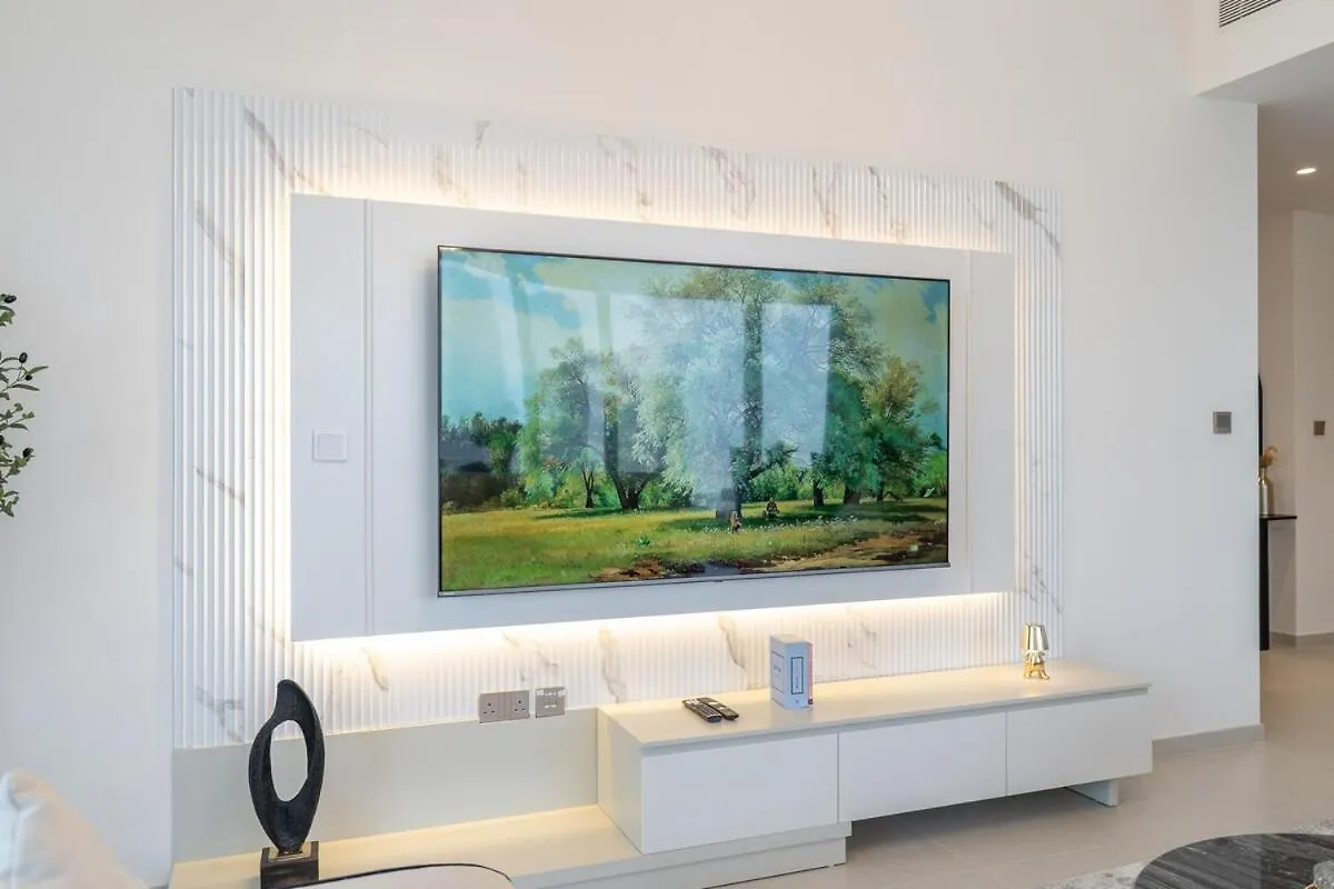 Apartamento Lux 3 Bedroom & Maidroom Burj & Fountain View 1Gbps Wifi Dubai
